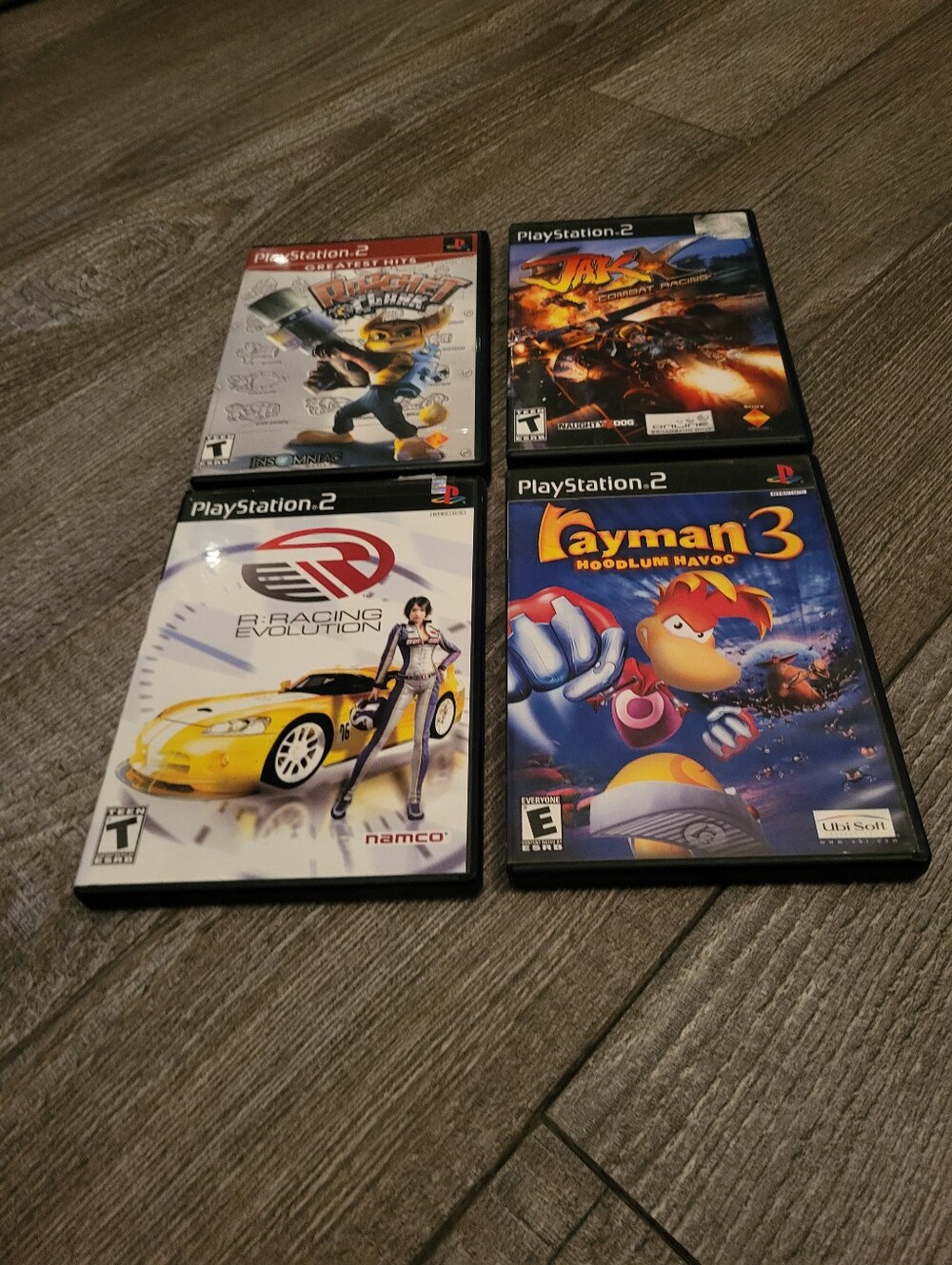 Lot Of 4 Playstation 2 Games (PS2)